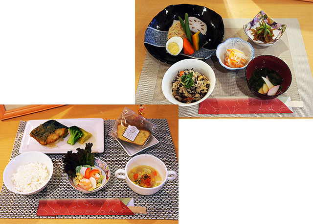 毎日、毎食が手作りの献立